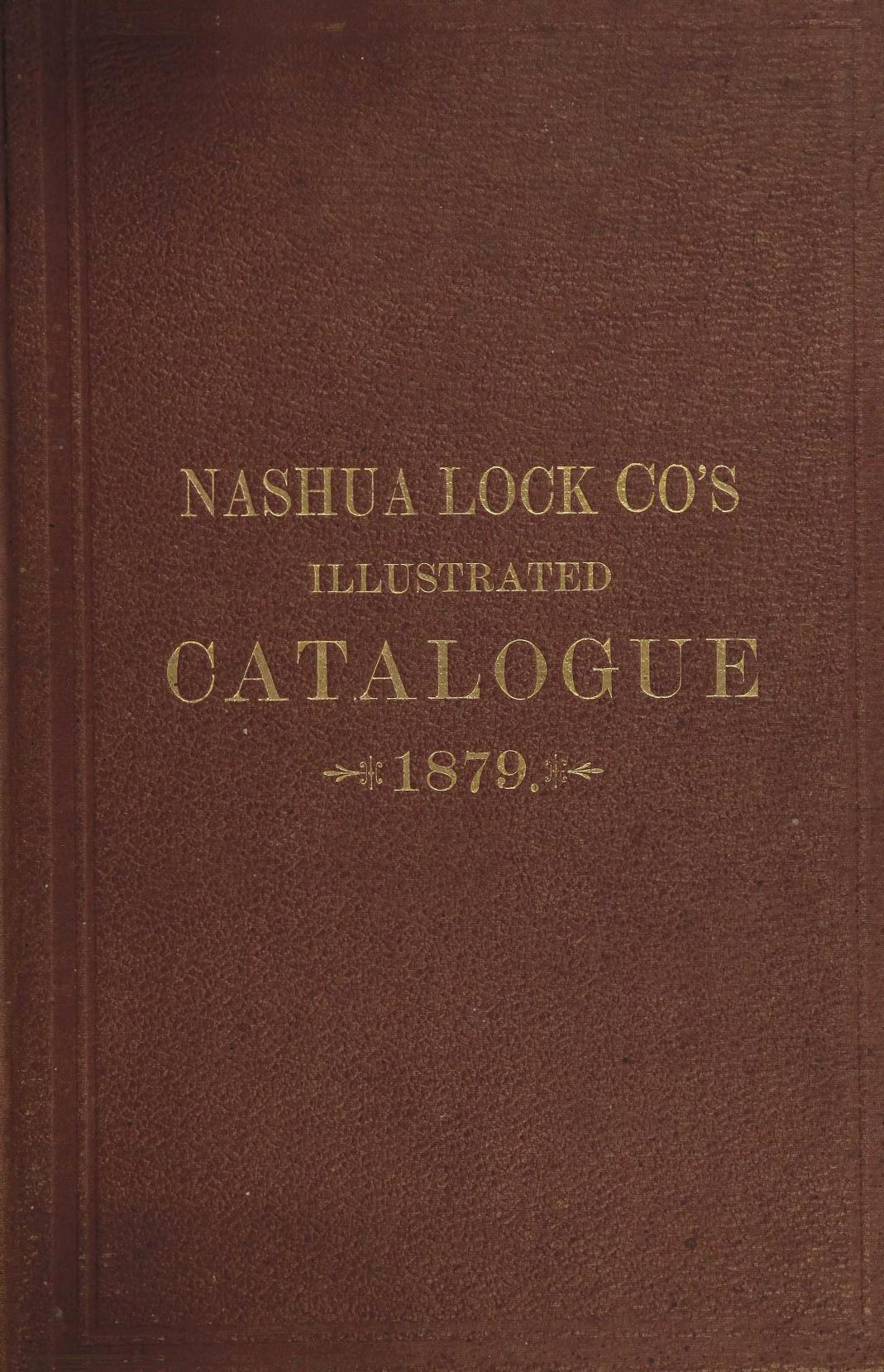 Illustrated Catalogue of the Nashua Lock Company by Nashua Lock Company