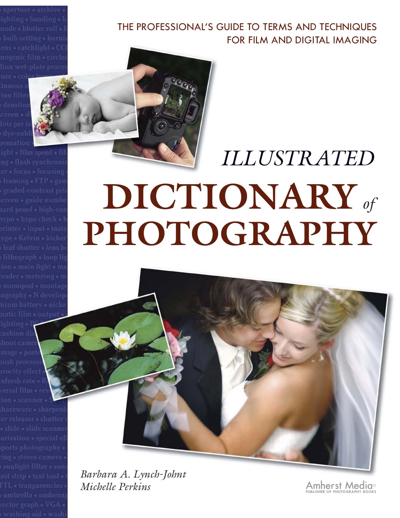 Illustrated Dictionary of Photography: The Professional's Guide to Terms and Techniques by Barbara Lynch-Johnt Michelle Perkins