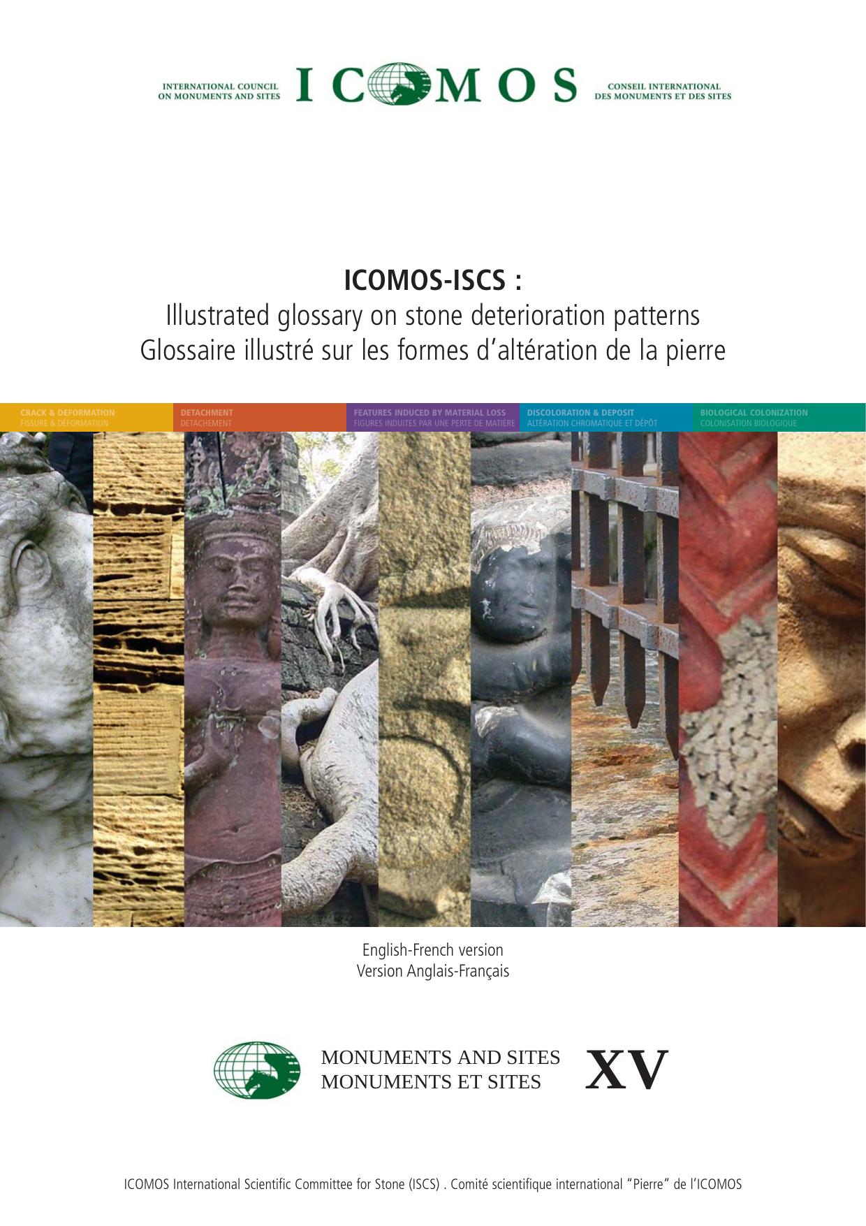Illustrated Glossary on Stone Deterioration Patterns by T.A. Cartwright Ewan K. Hyslop Andrew A. McMillan