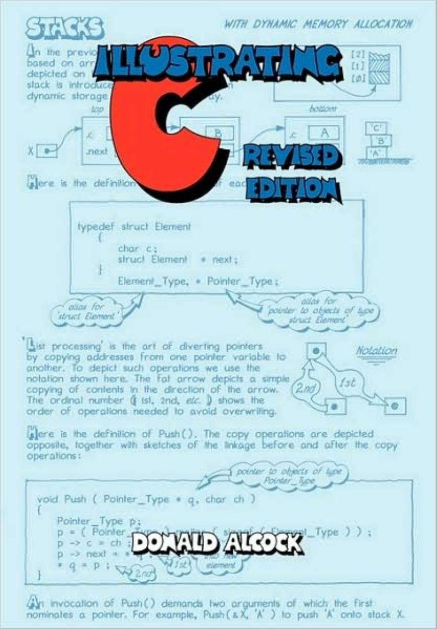 Illustrating C, Revised edition (ANSI ISO Version) by Donald Alcock