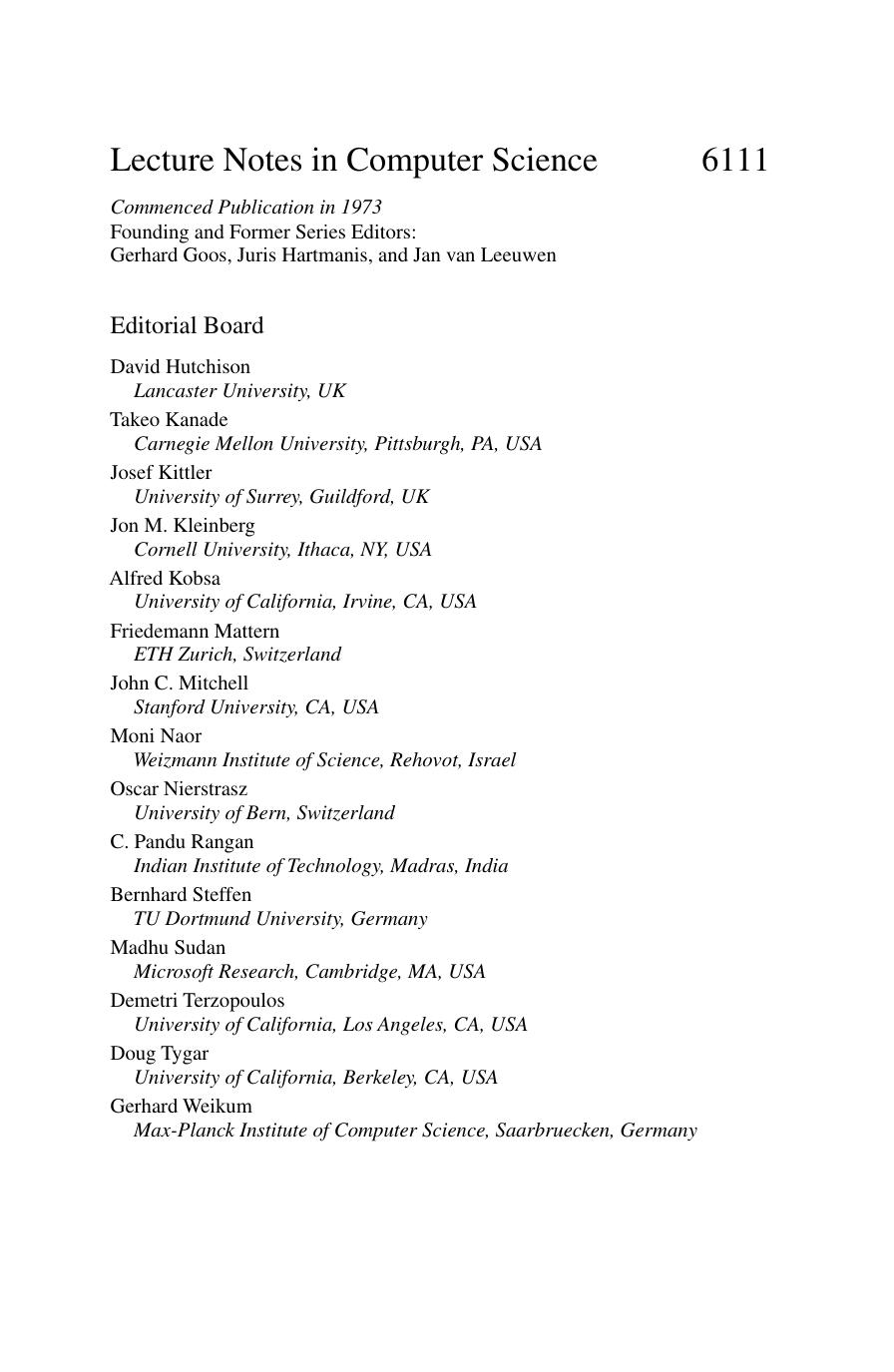 Image Analysis and Recognition: 7th International Conference, ICIAR 2010, Póvoa de Varzim, Portugal, June 21-23, 2010. Proceedings, Part I by Panganai Gomo (auth.) Aurélio Campilho Mohamed Kamel (eds.)