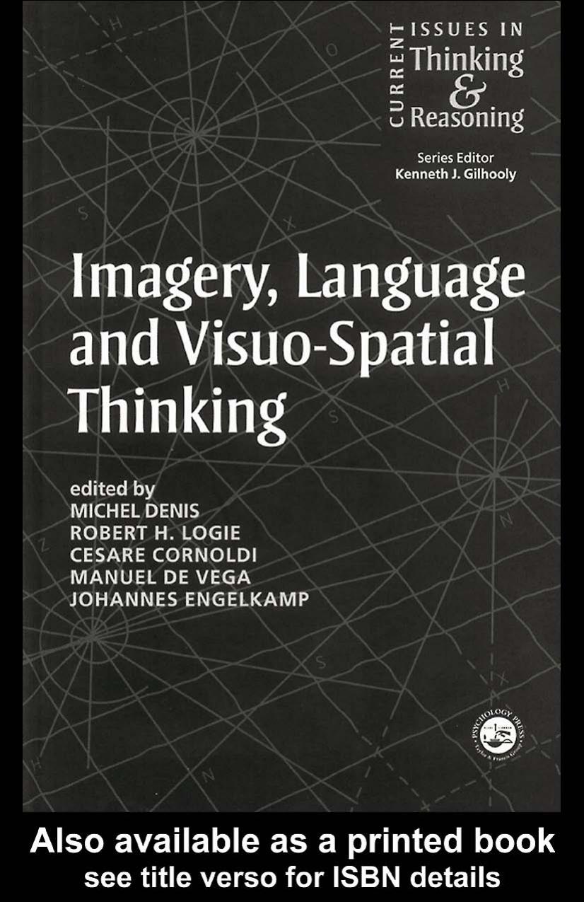 Imagery, Language and Visuo-Spatial Thinking (Current Issues in Thinking & Reasoning) by Michel Denis