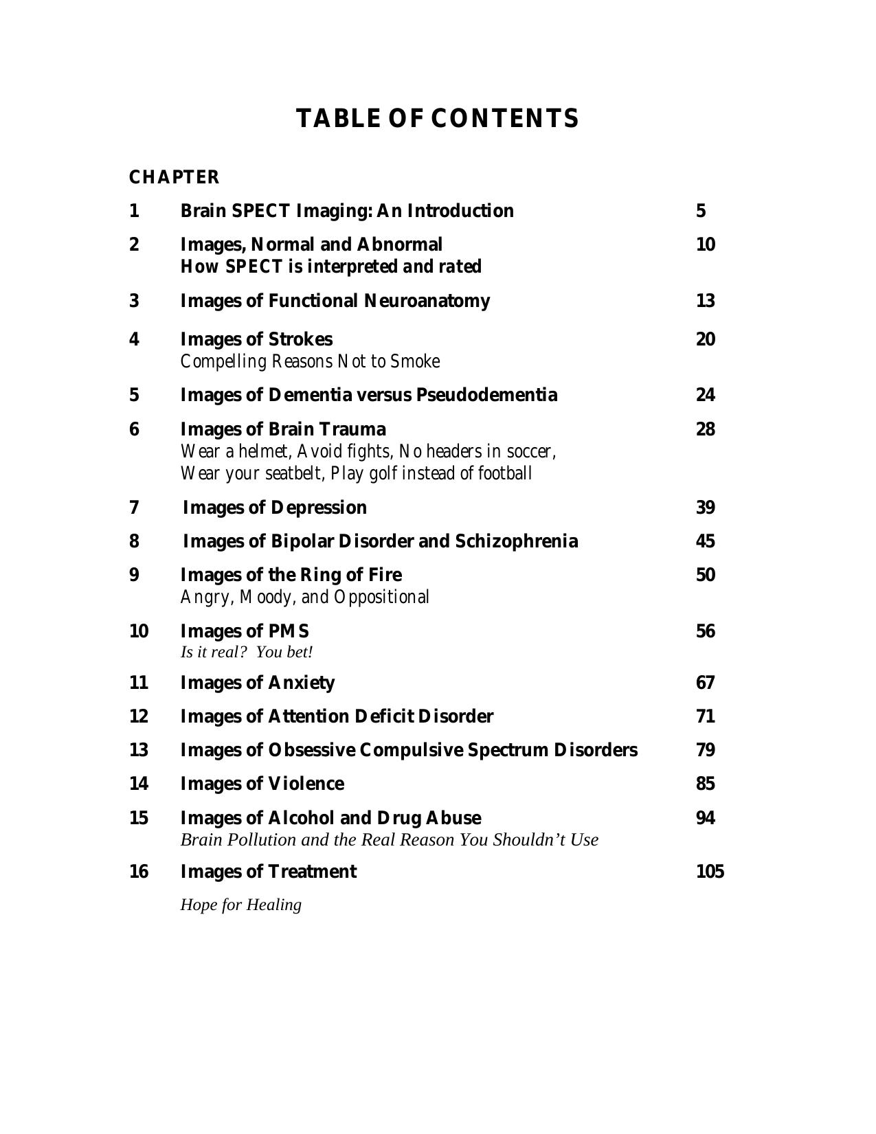 Images of Human Behavior A Brain SPECT Atlas by Daniel G. Amen MD
