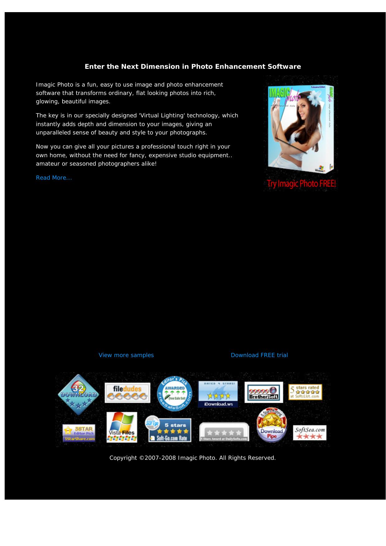 Imagic Photo - Image And Photo Enhancement Software. by Best of Kuszter's Collection