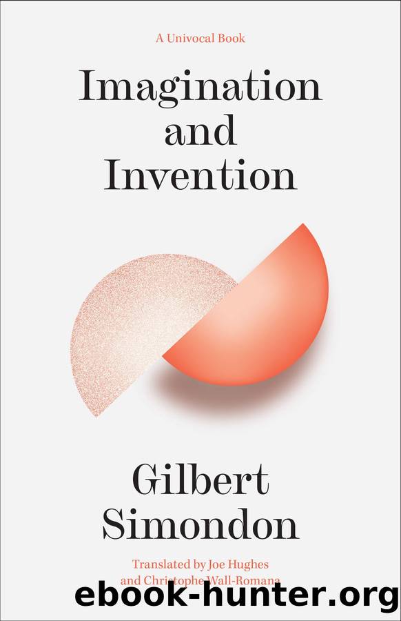 Imagination and Invention by Gilbert Simondon