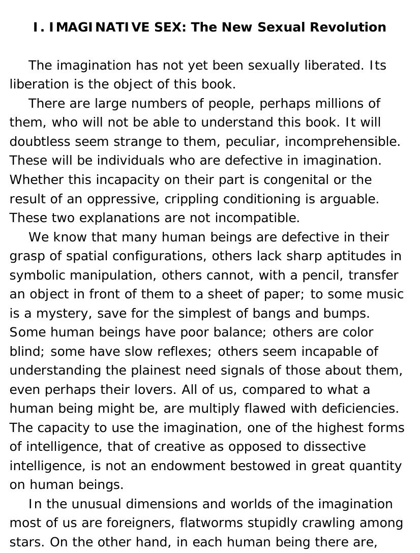 Imaginative Sex by John Norman