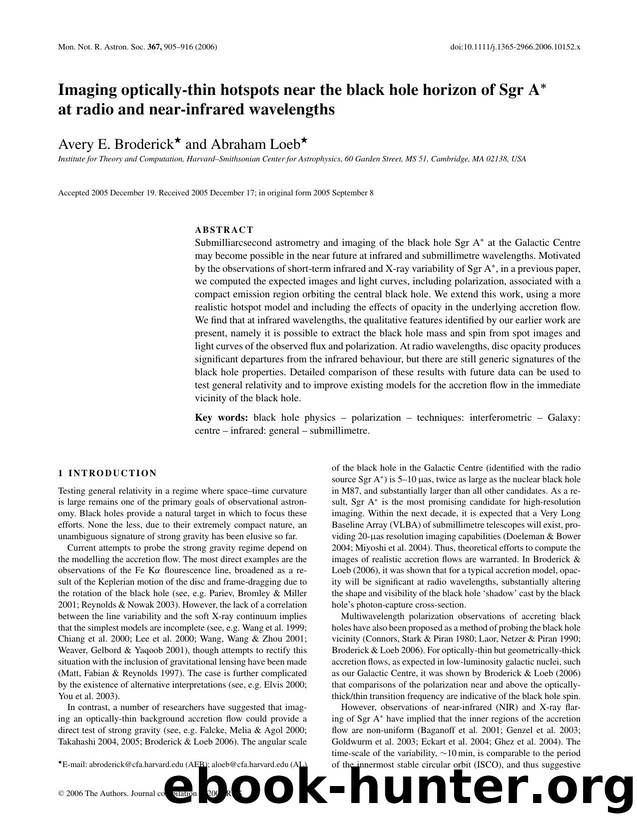 Imaging optically-thin hotspots near the black hole horizon of Sgr A* at radio and near-infrared wavelengths by lll