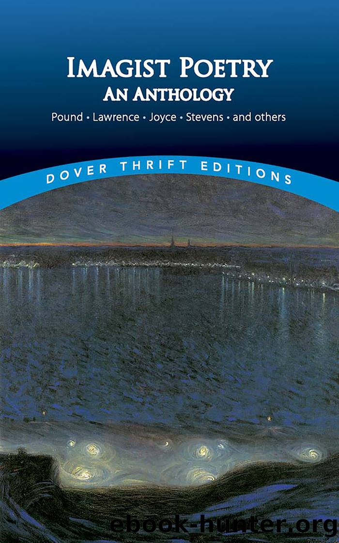 Imagist Poetry by Dover Thrift Editions