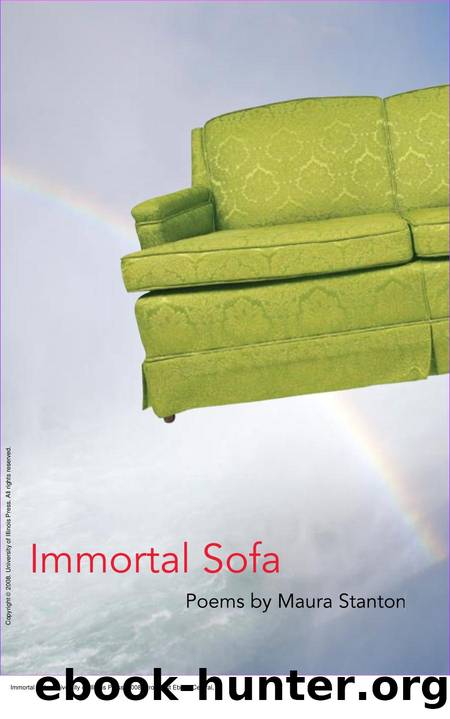 Immortal Sofa by Maura Stanton