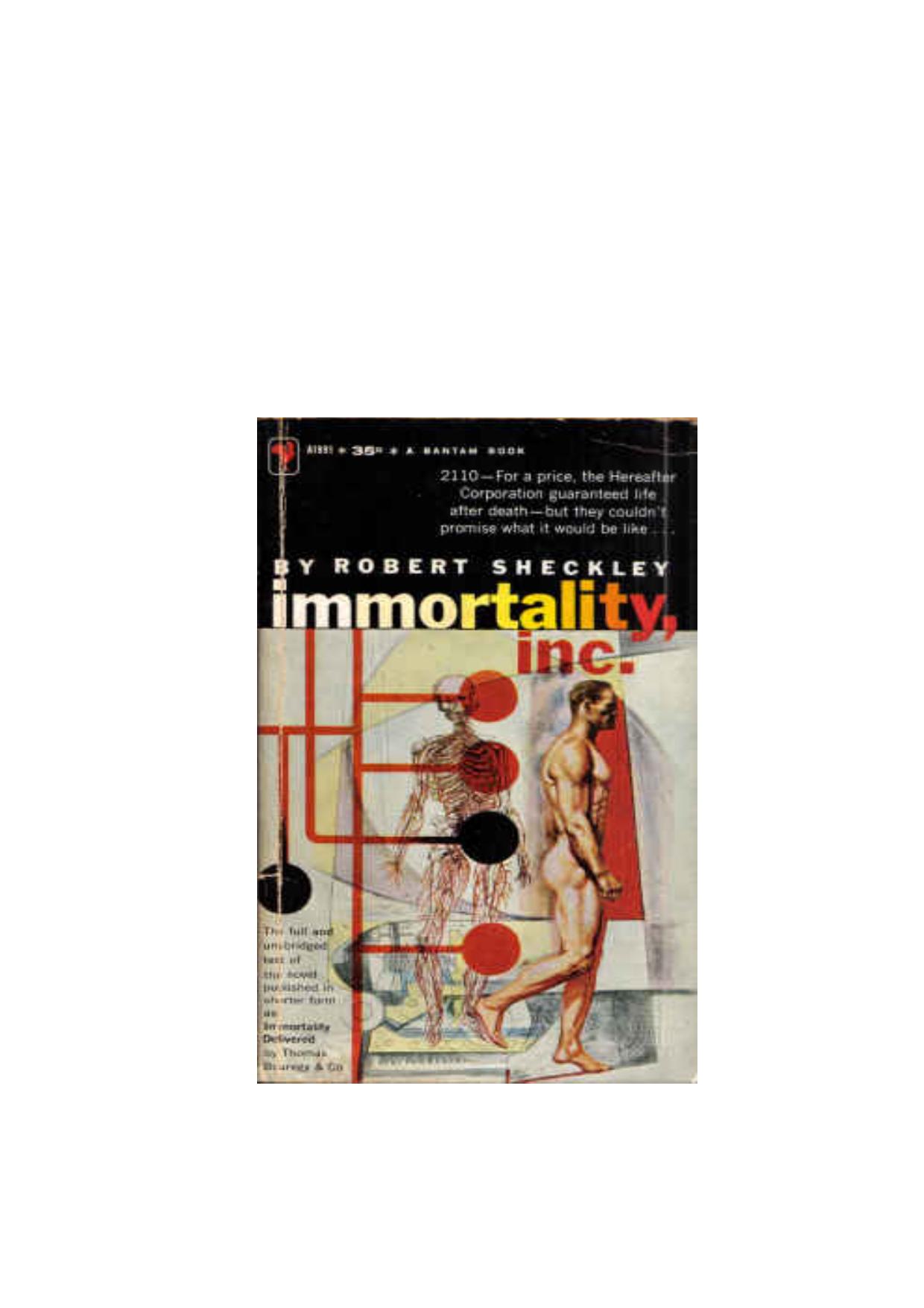 Immortality Inc. by Robert Sheckley