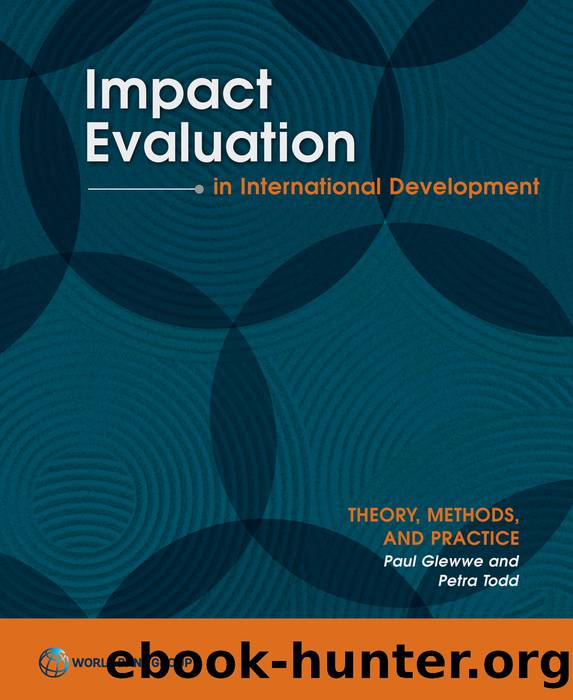 Impact Evaluation in International Development by Paul Glewwe & Petra Todd