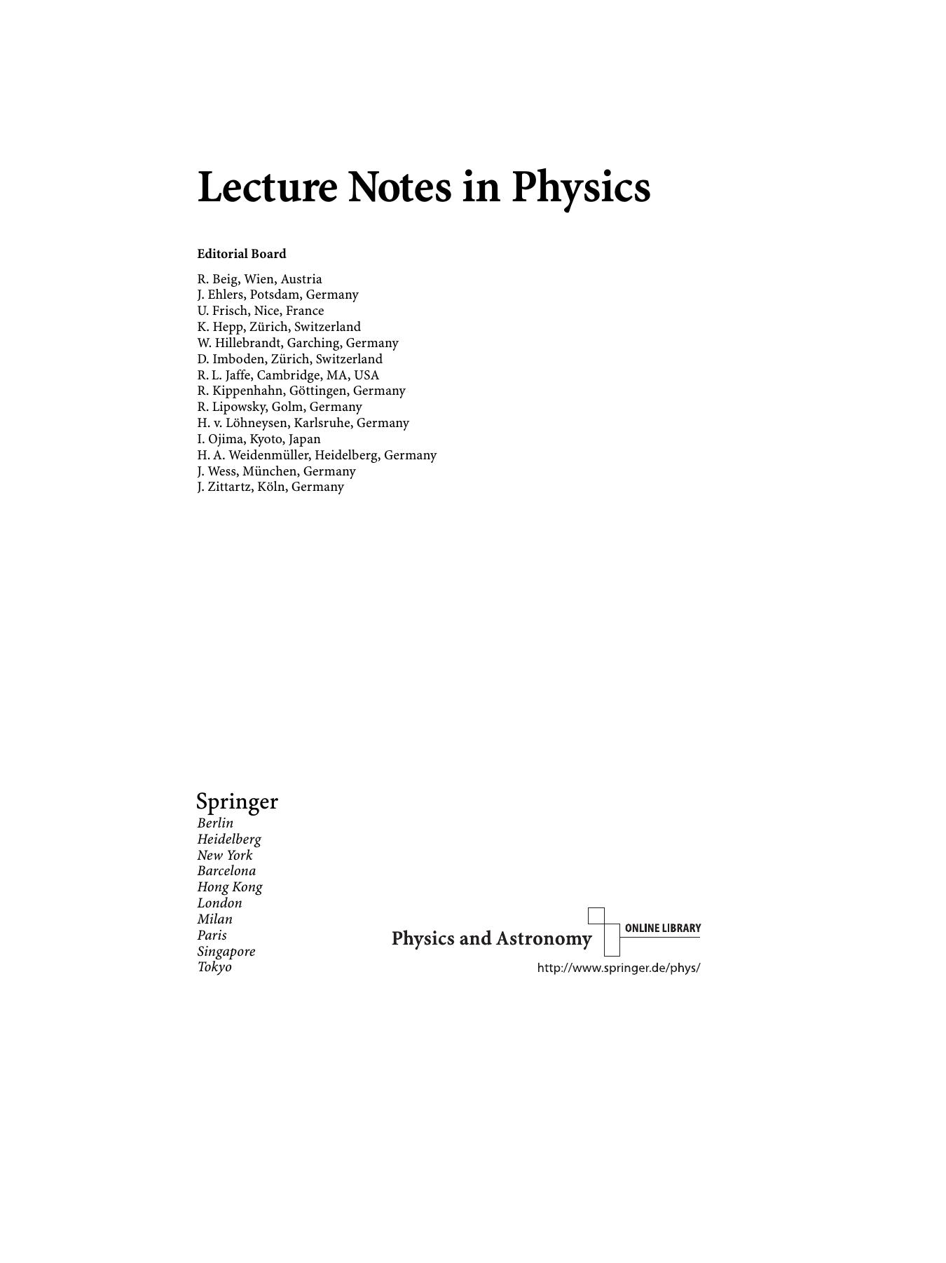 Impacts in Mechanical Systems: Analysis and Modelling (Lecture Notes in Physics) by Bernard Brogliato