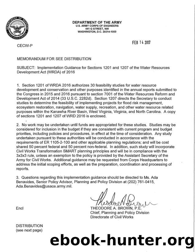 Implementation Guidance for Section 1201 and 1207 by Unknown