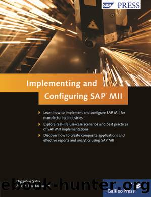 Implementing and Configuring SAP MII by Dipankar Saha Abesh Bhattacharjee