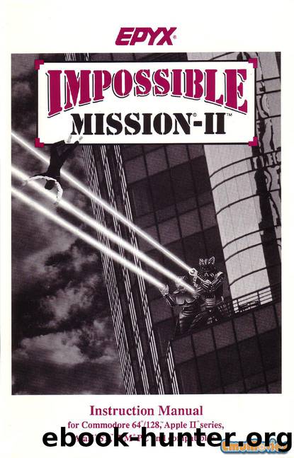 Impossible Mission II - Manual by Goldrunner
