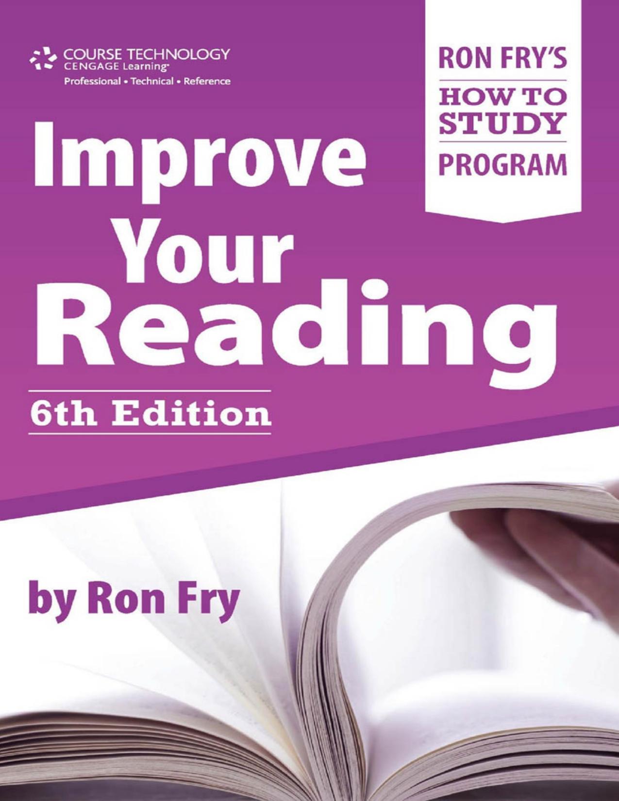 Improve Your Reading by Ron Fry