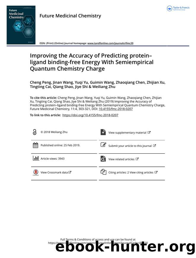 Improving the Accuracy of Predicting proteinâligand binding-free Energy With Semiempirical Quantum C by Unknown