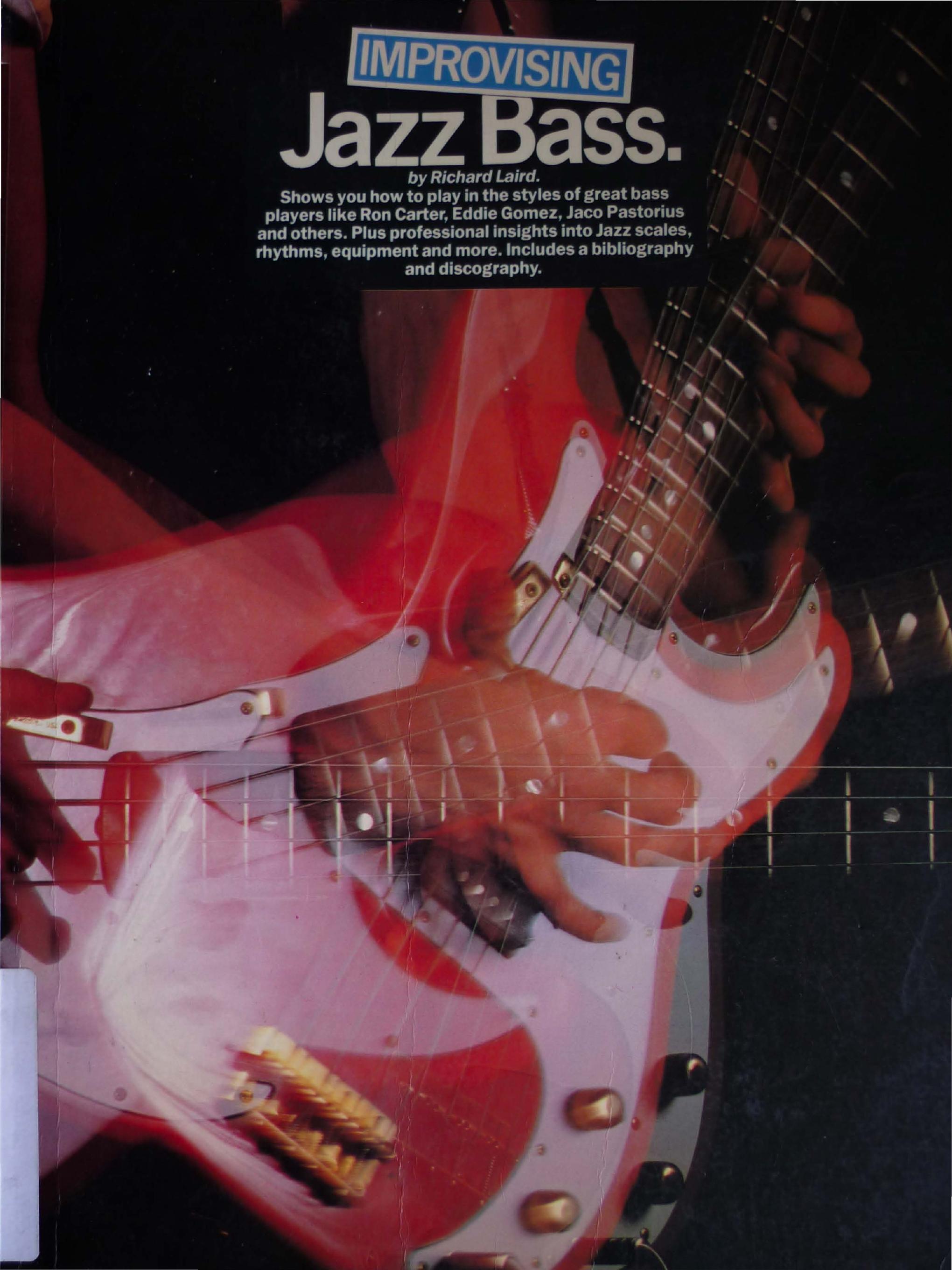 Improvising Jazz Bass (Music for Millions Series) by Rick Laird
