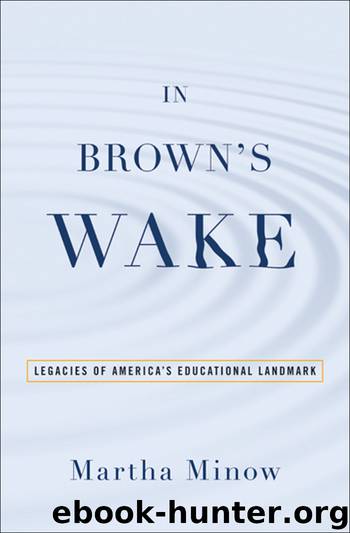 In Brown&#39;s Wake by Minow Martha