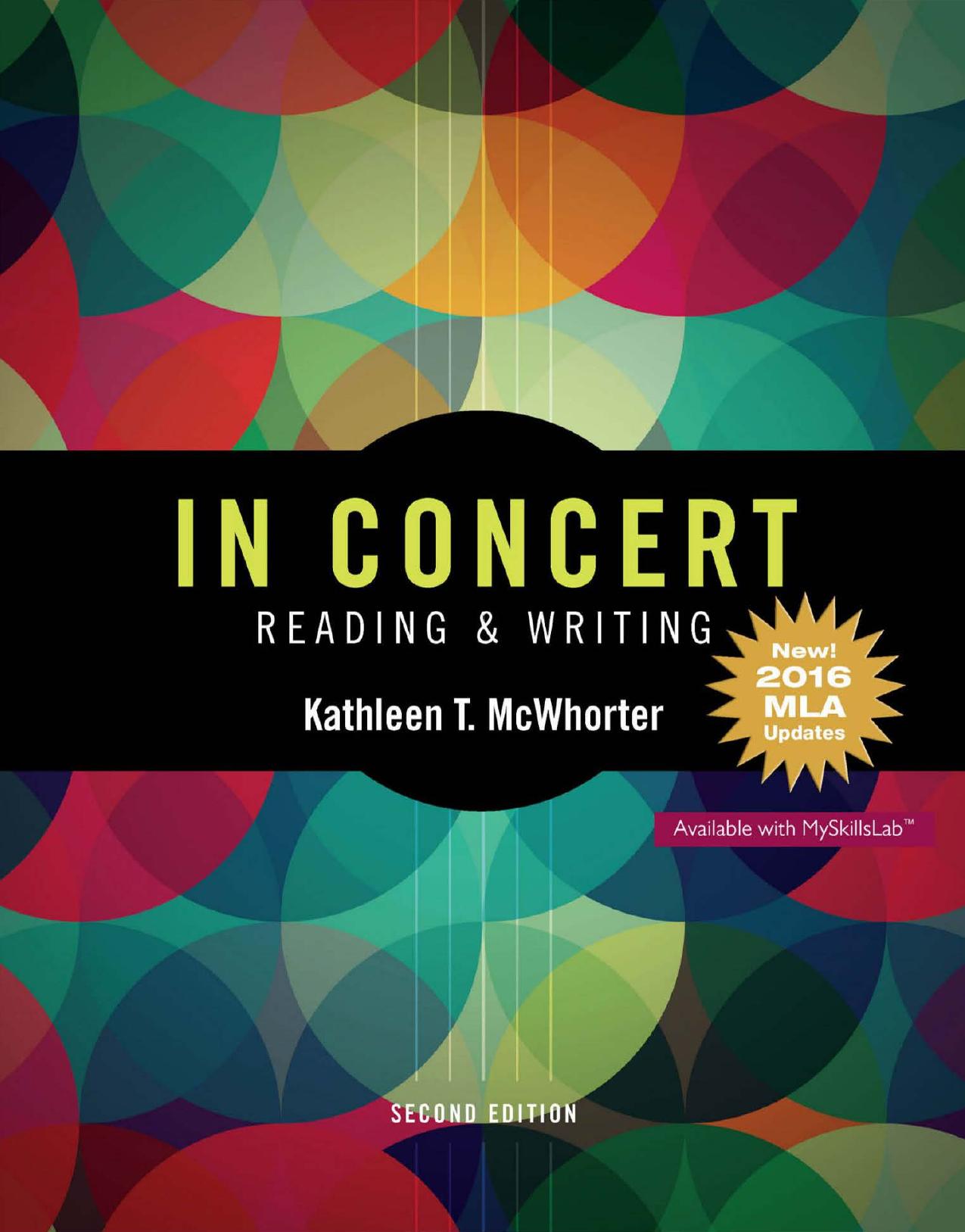 In Concert: An Integrated Approach to Reading and Writing, 2nd Edition by Unknow