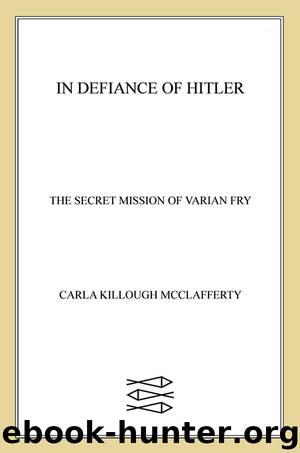 In Defiance of Hitler by Carla Killough McClafferty