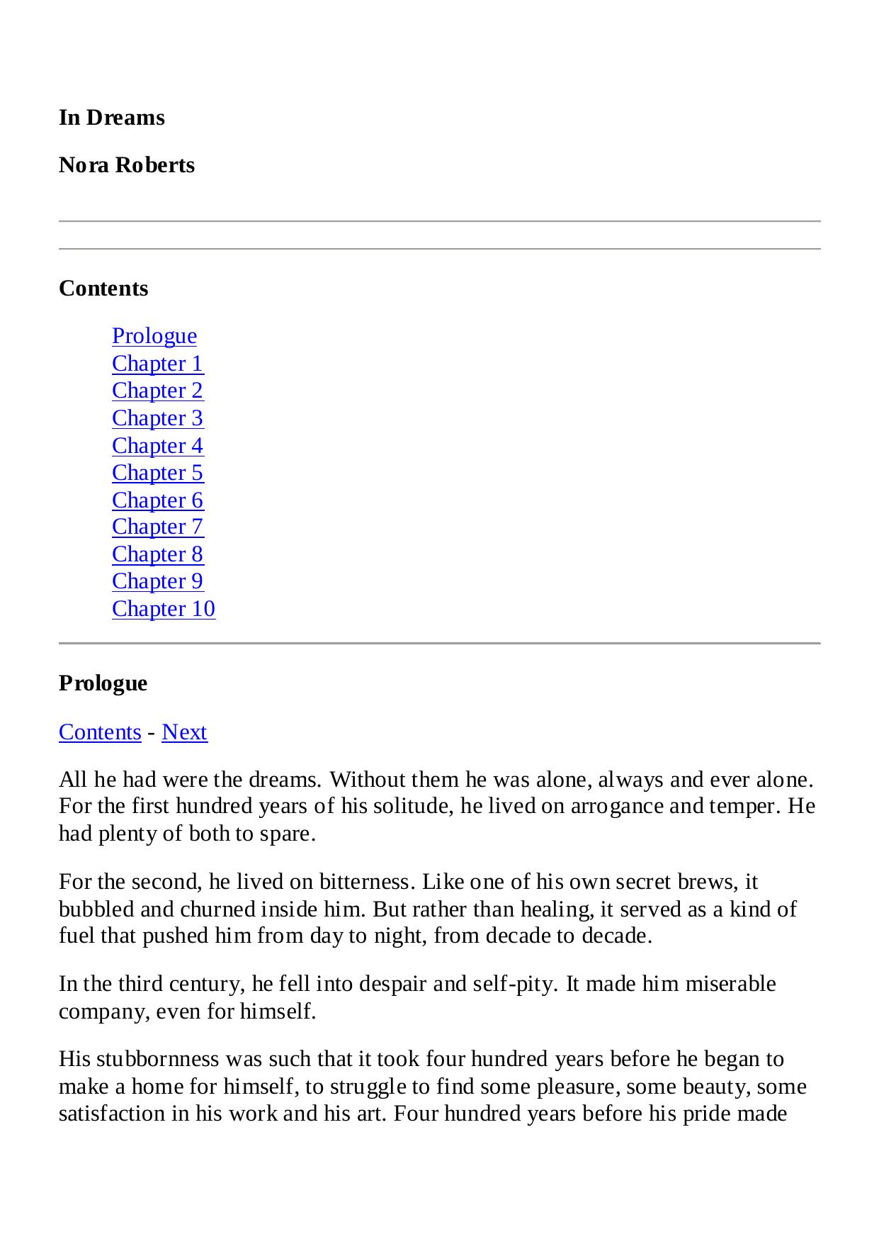 In Dreams-Once Upon A Dream-Nora Roberts(2000) by Nichole Archer