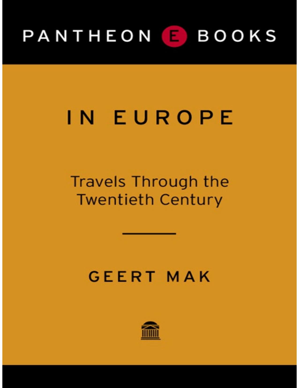 In Europe by Geert Mak