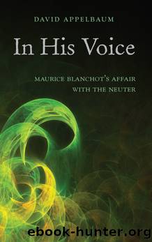 In His Voice by David Appelbaum
