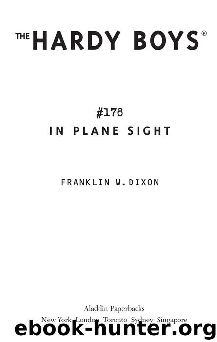 In Plane Sight by Franklin W. Dixon