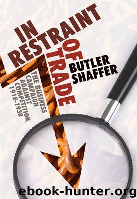 In Restraint of Trade by Butler Shaffer
