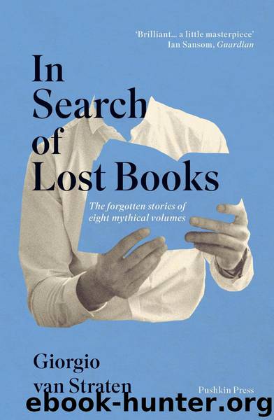 In Search of Lost Books by Giorgio van Straten