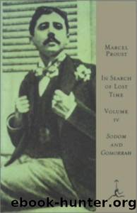In Search of Lost Time, Volume IV of 4 by Marcel Proust