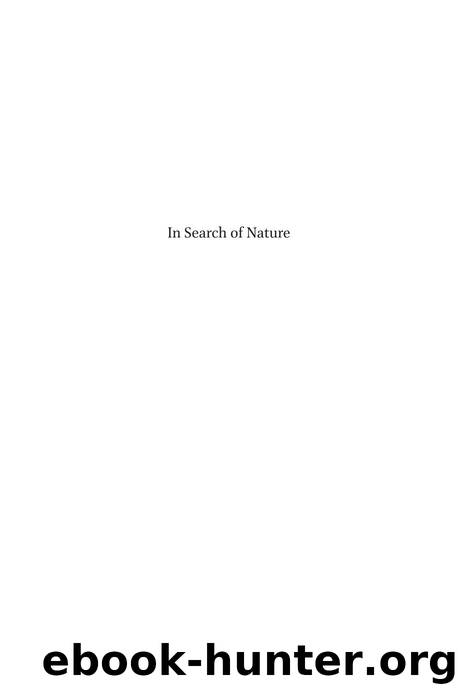 In Search of Nature : The Japanese Writer Tayama Katai (1872-1930) by Kenneth G. Henshall