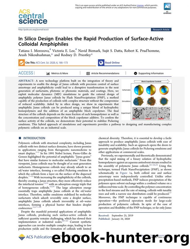 In Silico Design Enables the Rapid Production of Surface-Active Colloidal Amphiphiles by unknow