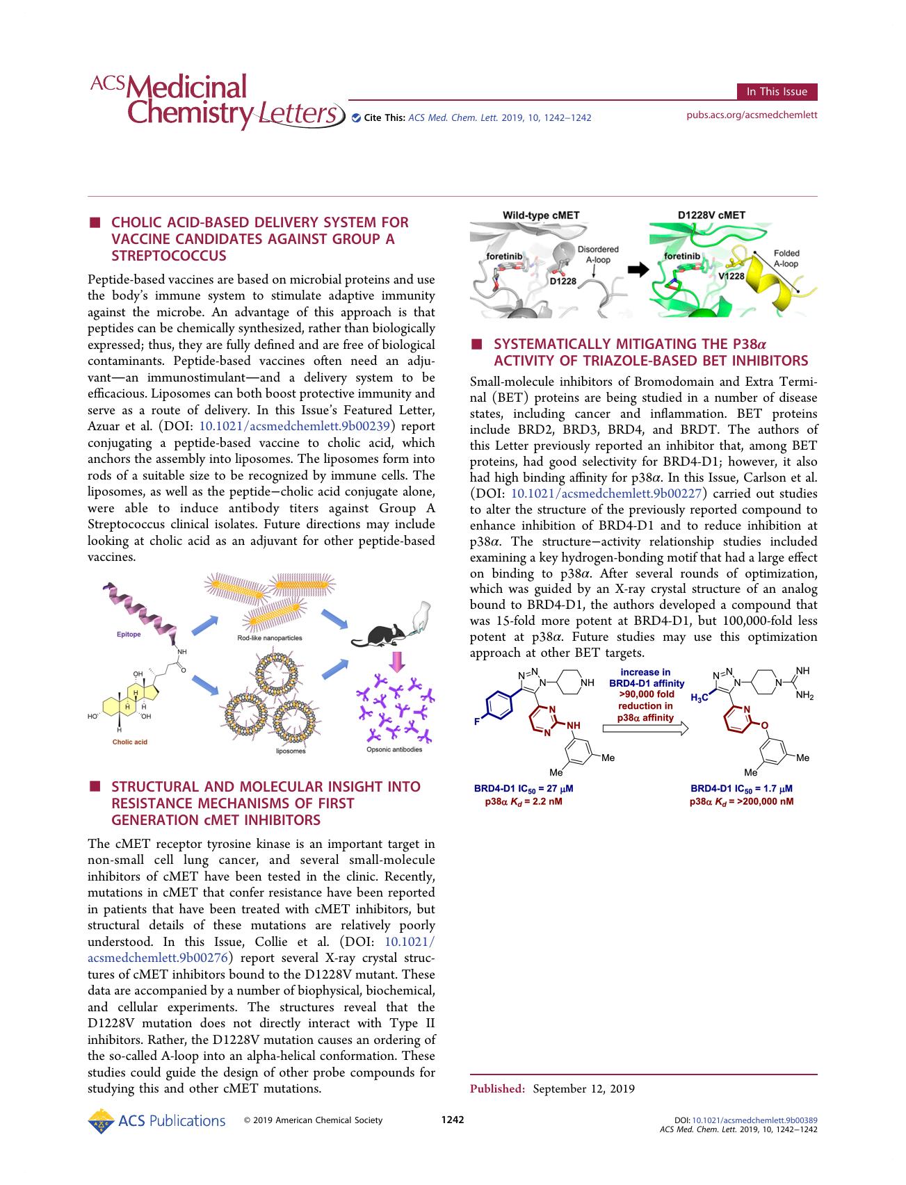 In This Issue, Volume 10, Issue 9 by Terry W. Moore