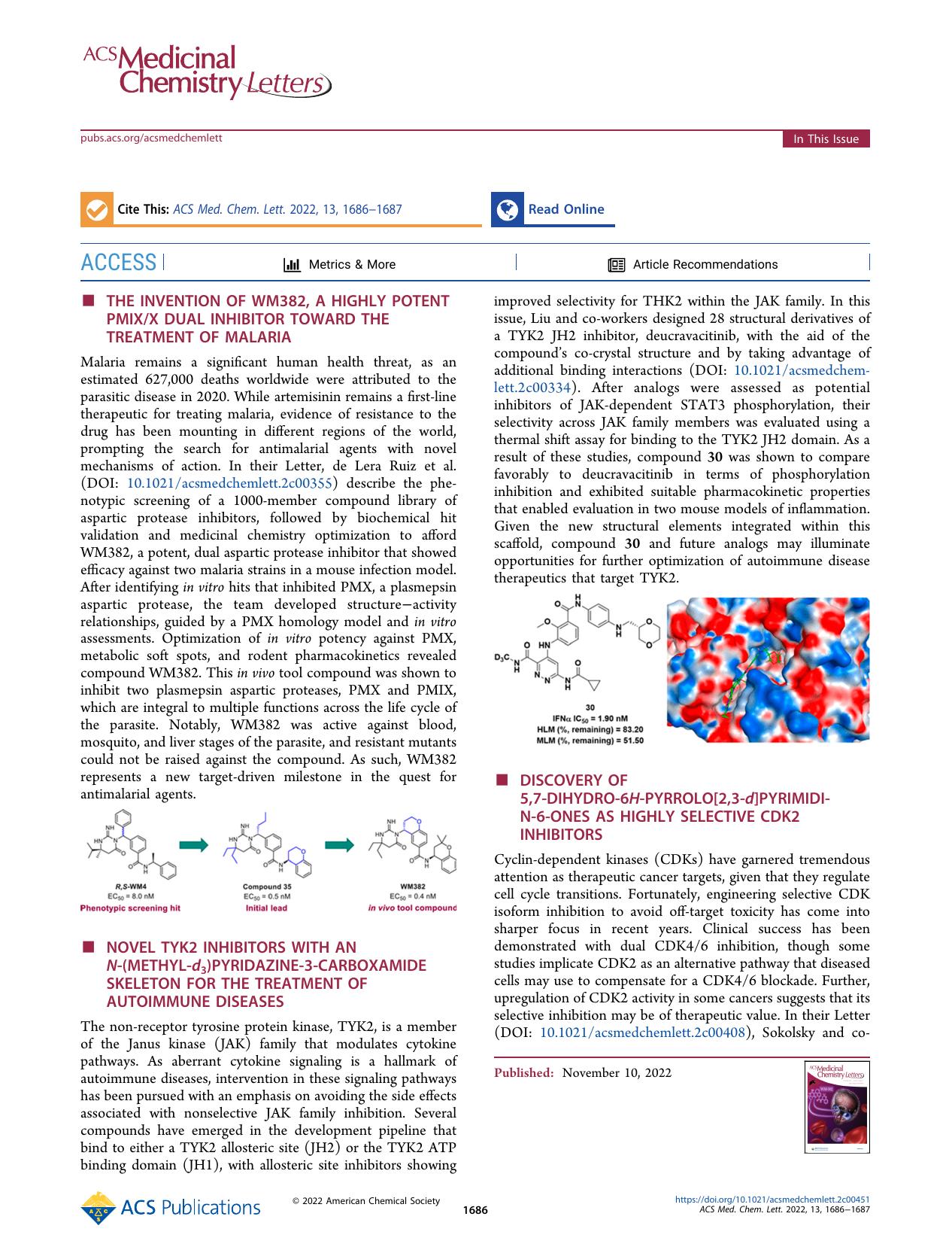 In This Issue, Volume 13, Issue 11 by Jennifer E. Golden