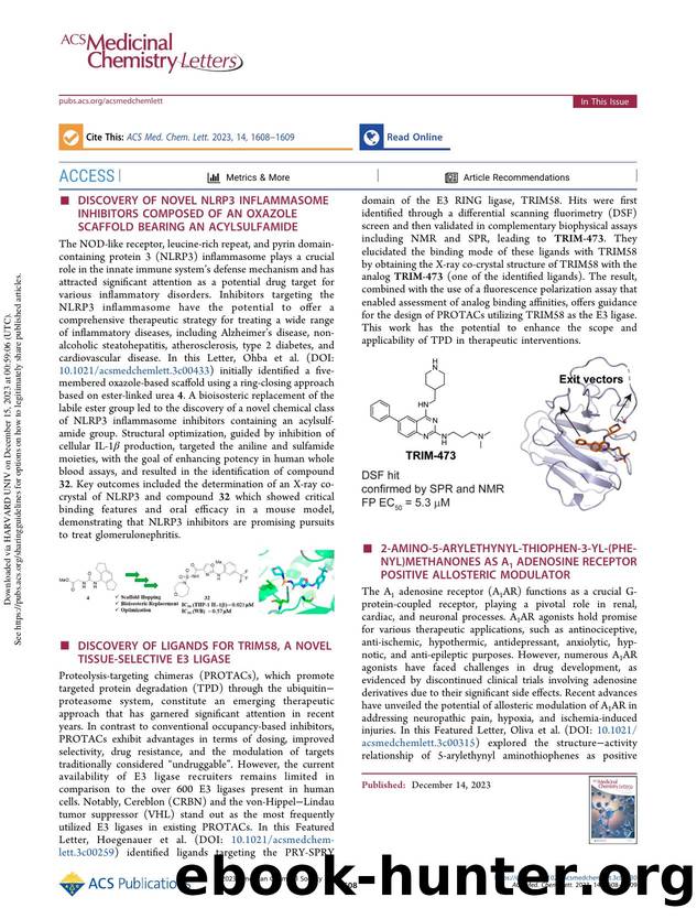 In This Issue, Volume 14, Issue 12 by Zhengqiu Li