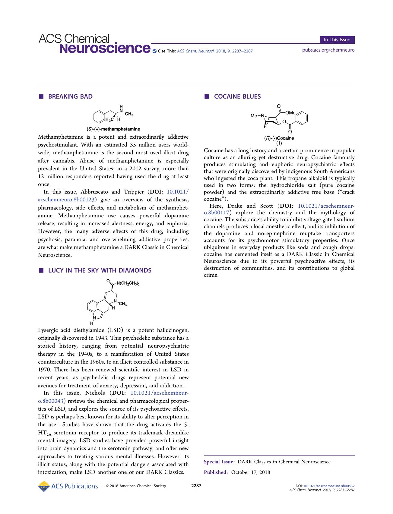 In This Issue, Volume 9, Issue 10 by Alyson G. Weidmann