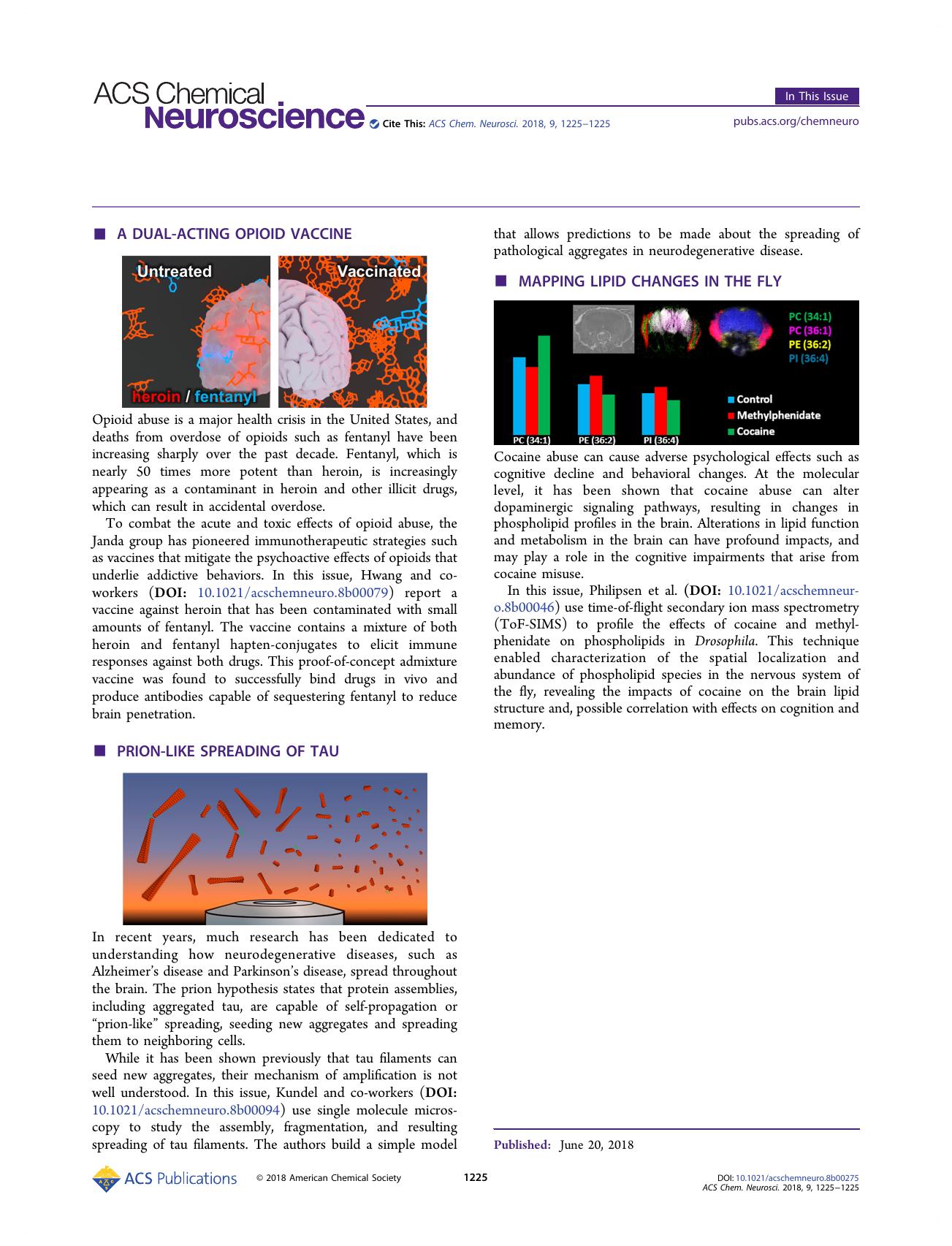 In This Issue, Volume 9, Issue 6 by Alyson G. Weidmann