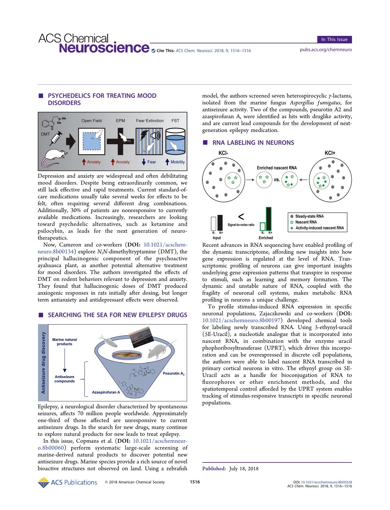 In This Issue, Volume 9, Issue 7 by Alyson G. Weidmann
