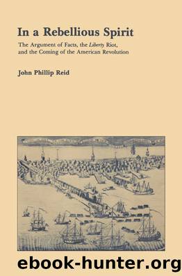 In a Rebellious Spirit by John P. Reid