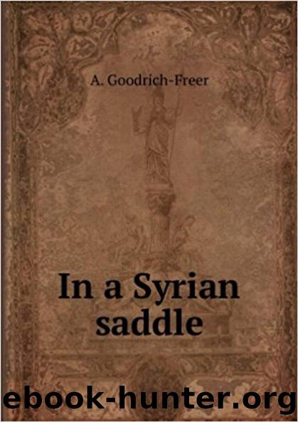 In a Syrian Saddle by A. (Ada) Goodrich-Freer