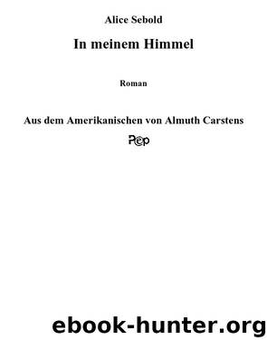 In meinem Himmel by Alice Sebold