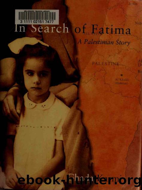 In search of Fatima : a Palestinian story by Karmi Ghada