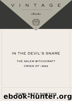 In the Devil's Snare by Mary Beth Norton