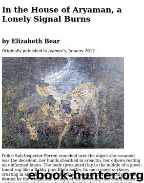 In the House of Aryaman, a Lonely Signal Burns by Elizabeth Bear