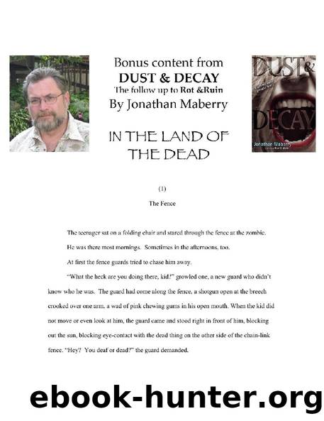 In the Land of the Dead by Jonathan Maberry