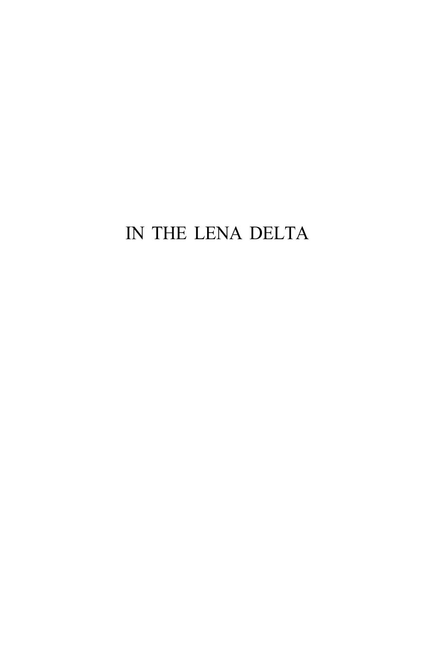 In the Lena Delta by George Melville; Melville Philips