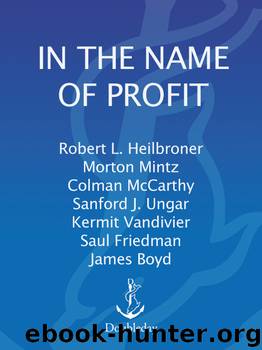 In the Name of Profit by Robert L. Heilbroner