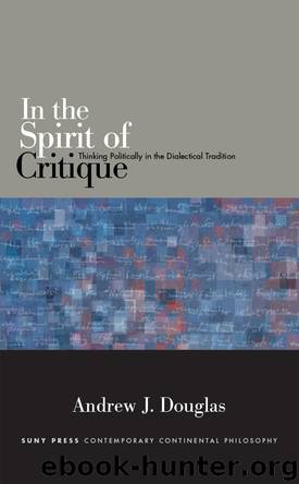 In the Spirit of Critique by Douglas Andrew J